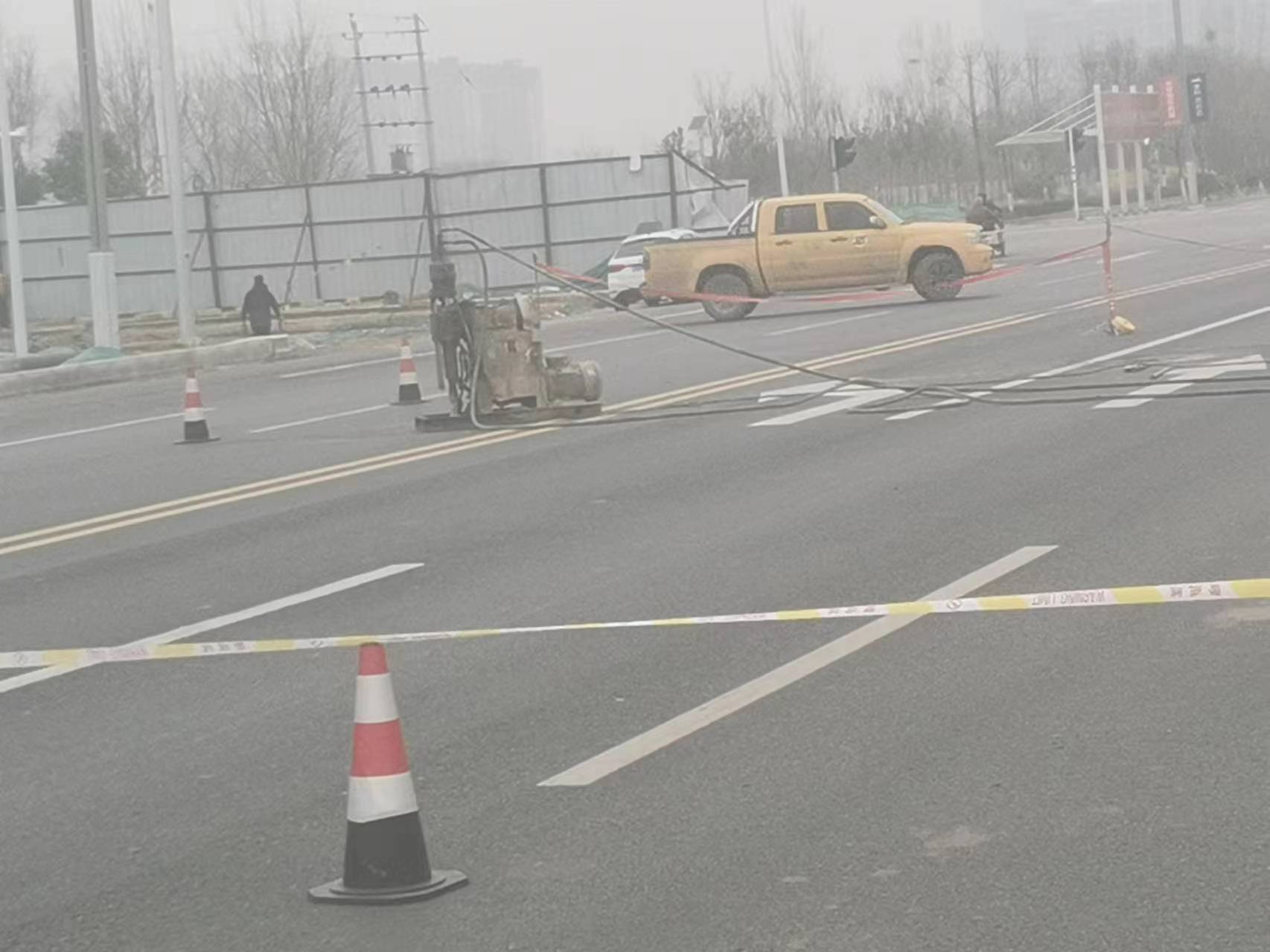 晋江公路路基沉陷注浆